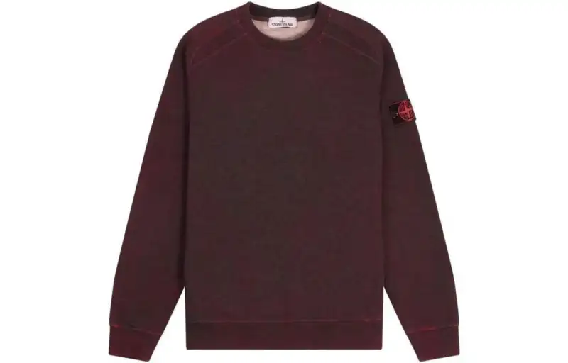 STONE ISLAND Sweatshirt Men's Burgundy