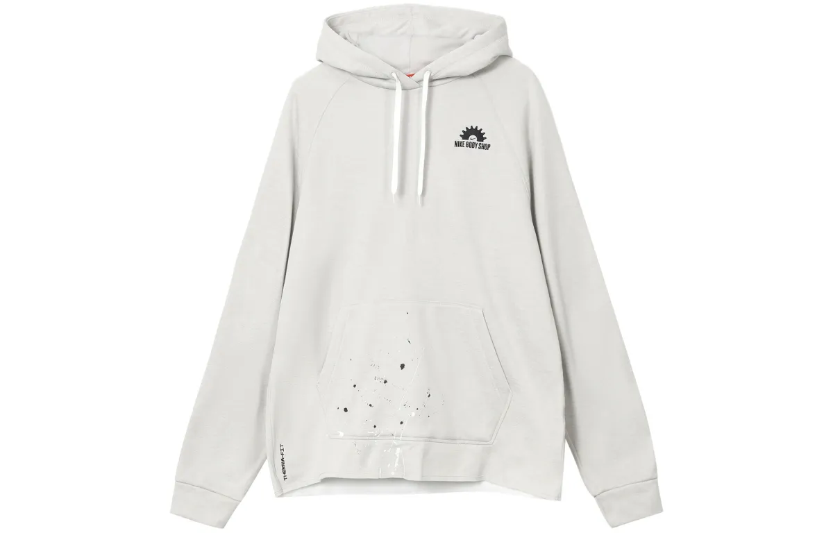 Nike Sweatshirts Men's White Hooded Moderate Regular