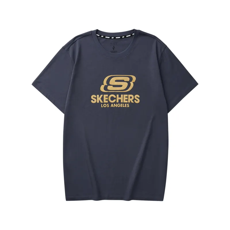 Skechers Sports Life Collection T Shirt Unisex Odyssey Gray