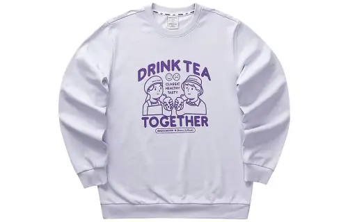 Skechers Sweatshirts Unisex Photinia Purple/00FW Crew Neck Moderate Regular