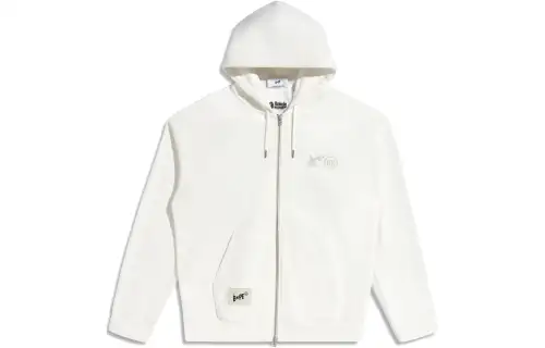 A BATHING APE x HIGHSNOBIETY Sweatshirt Men's Ivory White