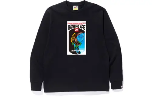 Bape Bathing Ape 21st Century L/S Tee