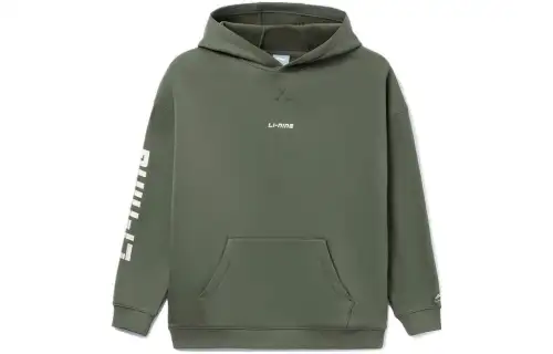 Li Ning Sports Fashion Collection Sweatshirt Men's Green