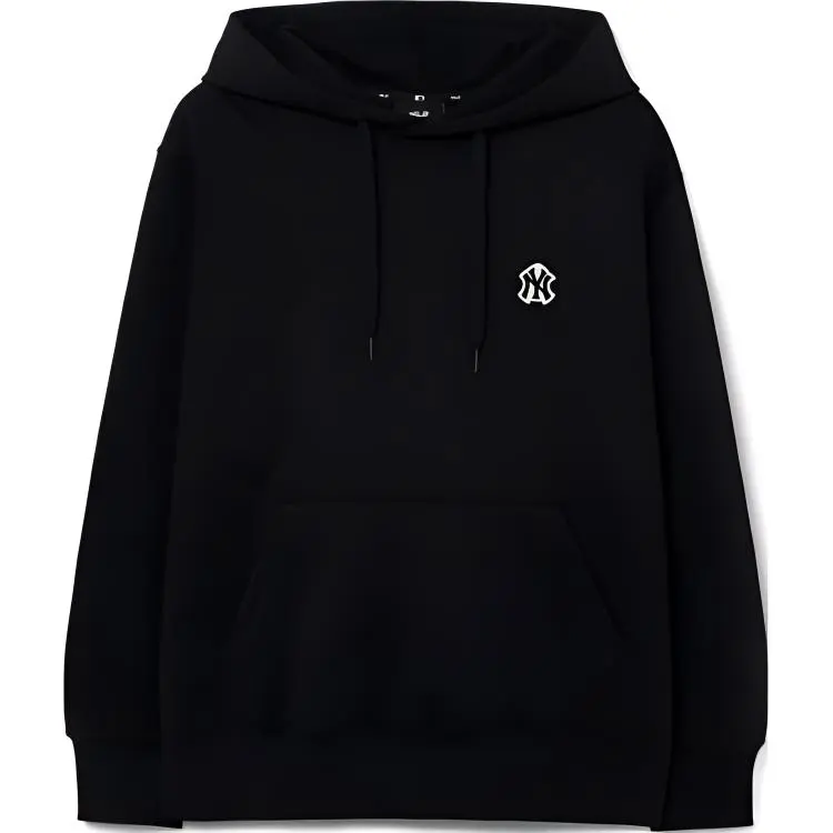 MLB Sweatshirts Unisex Black Hooded (Non-detachable) Moderate