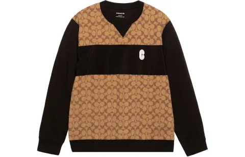 COACH SS22 Sweatshirt Men's Khaki