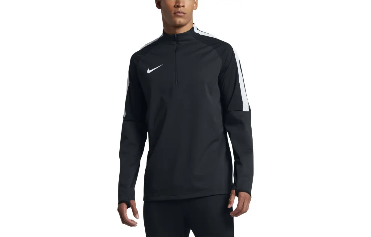 Nike Sweatshirts Men's Black Turtleneck Moderate Regular