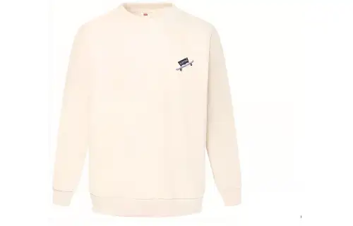 Levis Sweatshirt Men's Beige Yellow