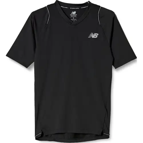 New Balance PMV KIMBIA T Shirt Unisex Black