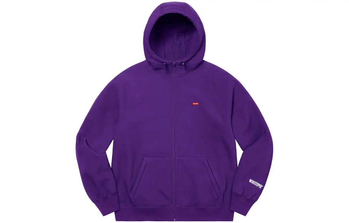 Supreme Windstopper Zip Up Hooded Sweatshirt FW22