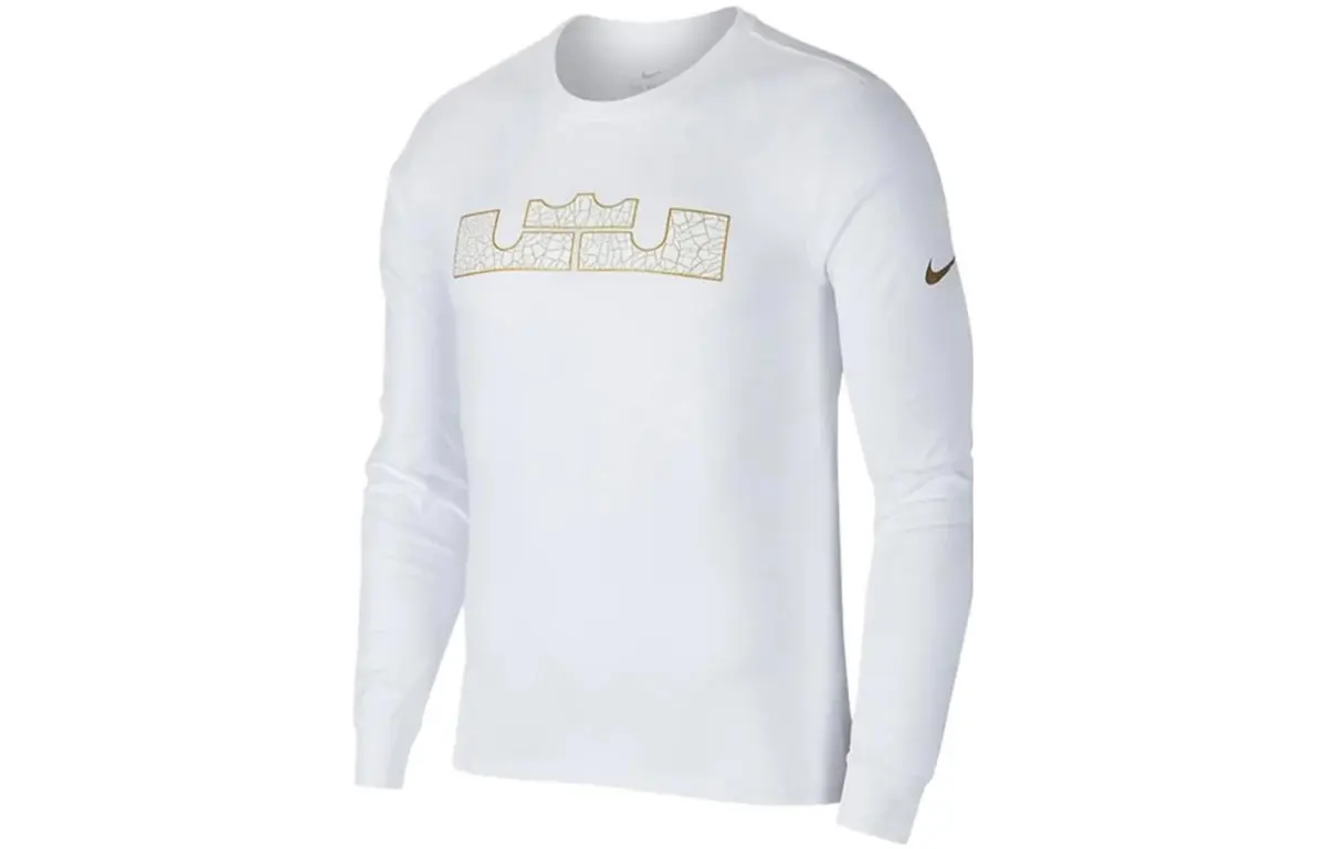 Nike Sweatshirts Men's White Crew Neck Moderate Other