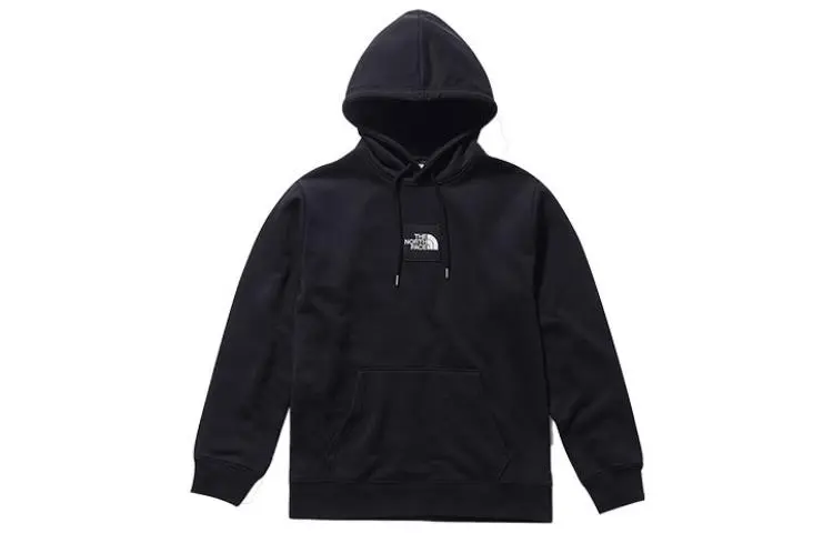 THE NORTH FACE Sweatshirts Men's Black Hooded Thickened Regular