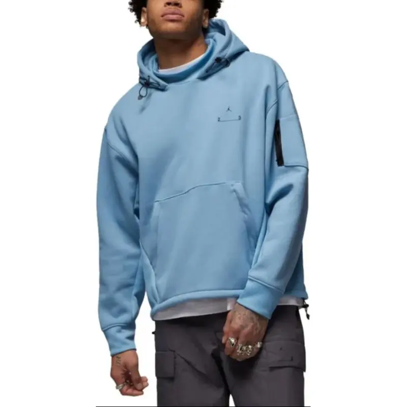 Jordan Sweatshirts Men's Blue Hooded Moderate Other