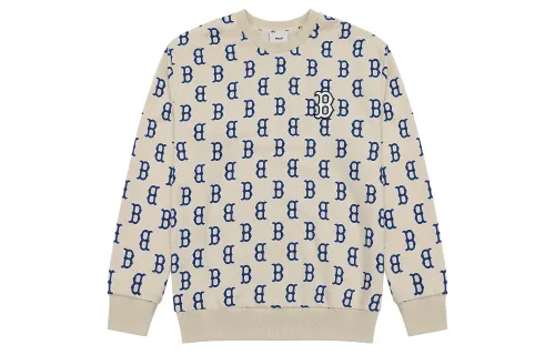 MLB Sweatshirt Unisex Light Beige