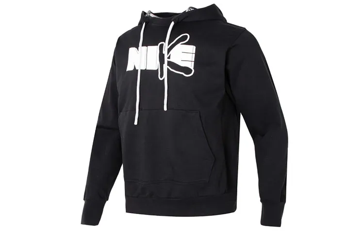 Nike Sweatshirts Men's Black Hooded Moderate Other