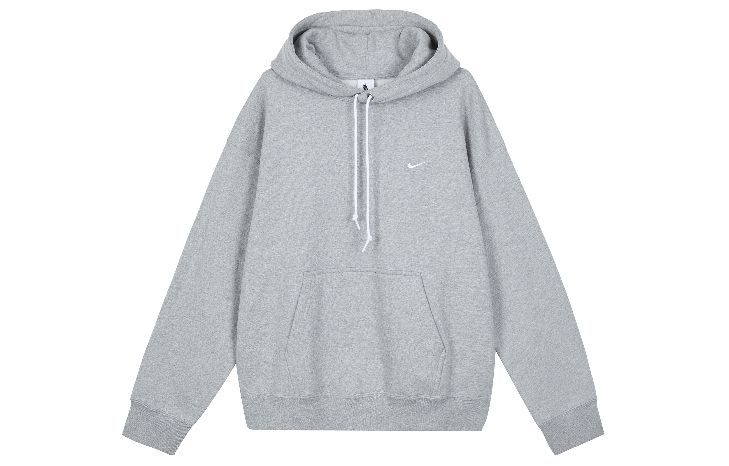 Мужское худи Nike Solo Swoosh (серое)