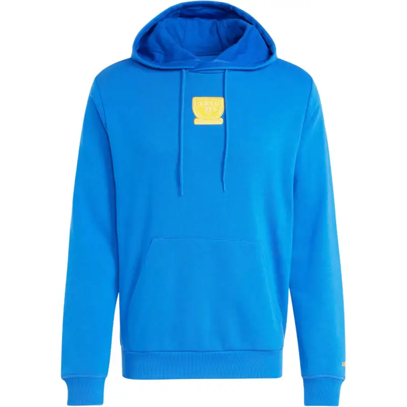 Adidas Originals Graphic Hoodie Sweatshirt Men's Blue
