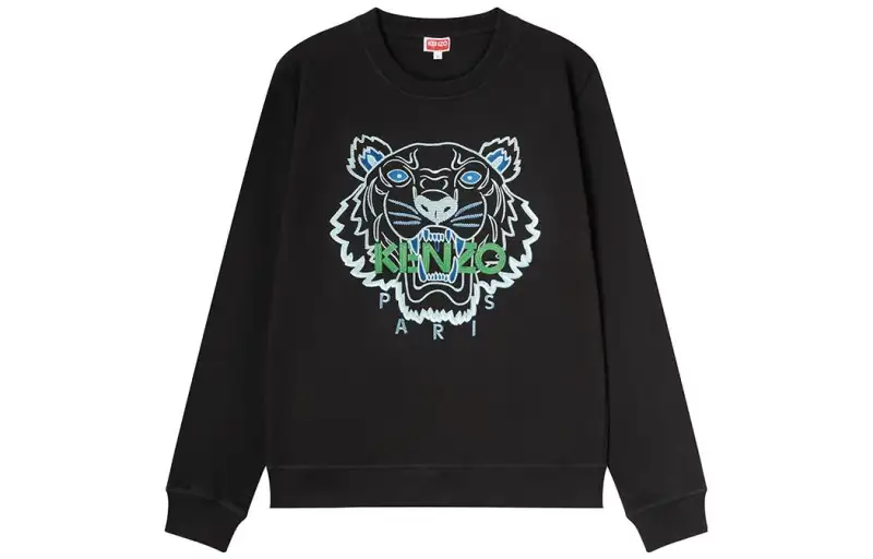 KENZO Tiger Head Embroidery Printing Hedging Hoodie