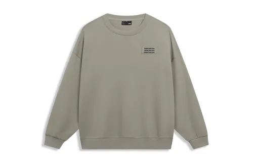 Li Ning CF Tracing Sweatshirt Unisex Pomegranate Peel Yellow
