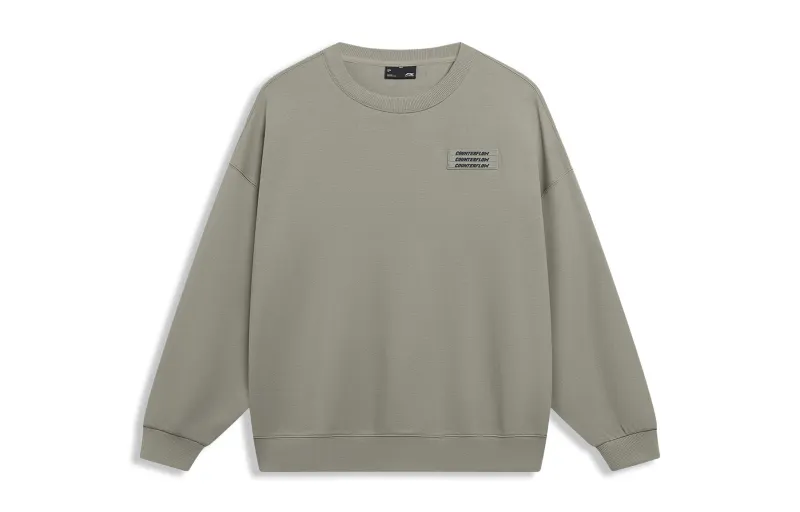 Li Ning CF Tracing Sweatshirt Unisex Pomegranate Peel Yellow