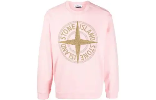 STONE ISLAND Sweatshirt Men's Pink