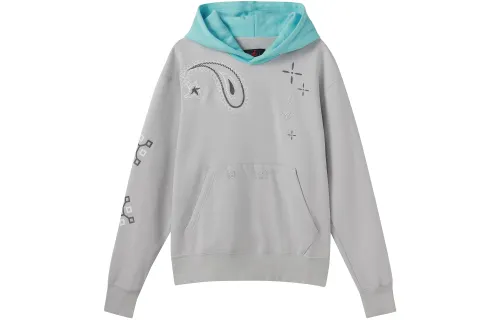 Jordan Sweatshirts Men's Gray Hooded Moderate Regular