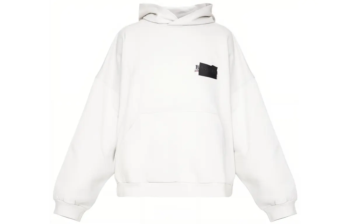 Balenciaga Sweatshirt Loose Fit Men's Beige