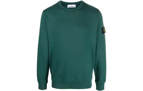 STONE ISLAND Compass patch Crew neck Sweatshirt