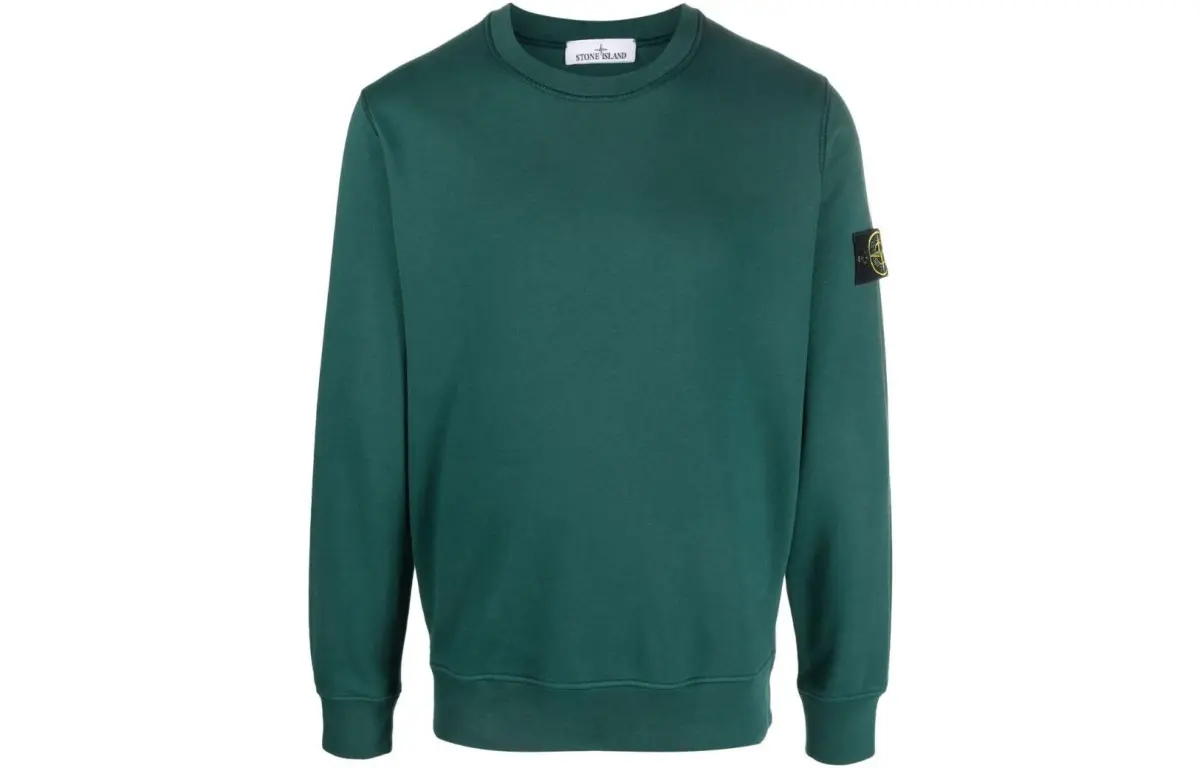 STONE ISLAND Compass patch Crew neck Sweatshirt