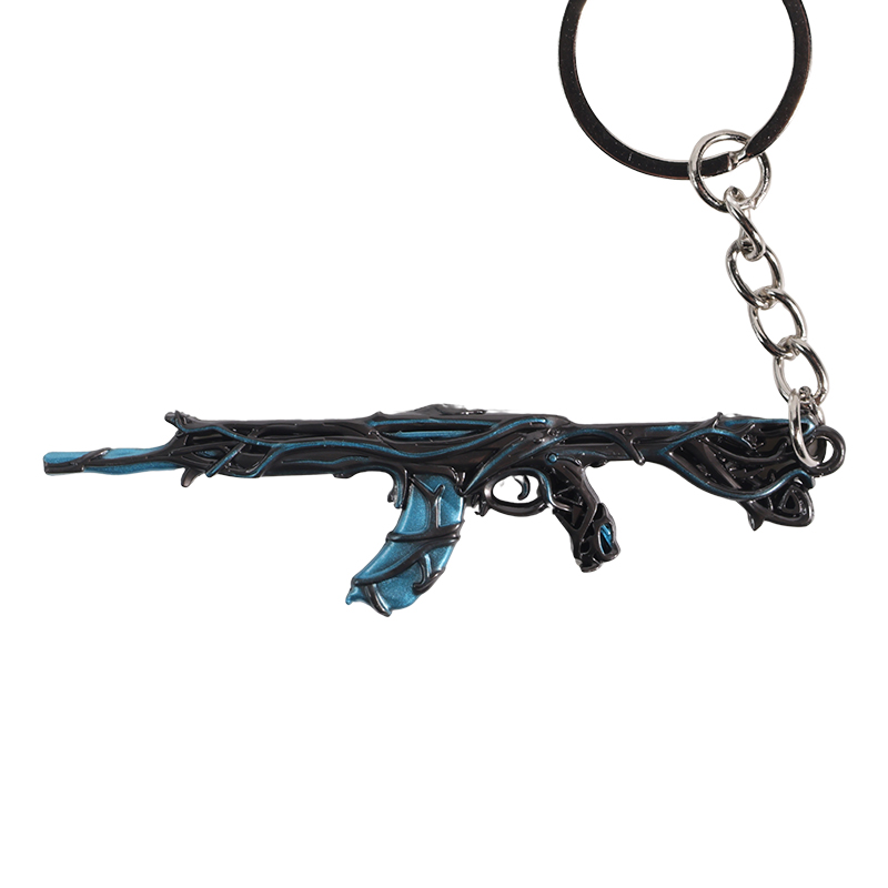 X3COMMUNE Fearless Contract Mini Thug Gaia's Revenge Maniac Weapon Toy Keychain 8cm Forbidden Metal Pendant Men and Women Same Style Couple Model