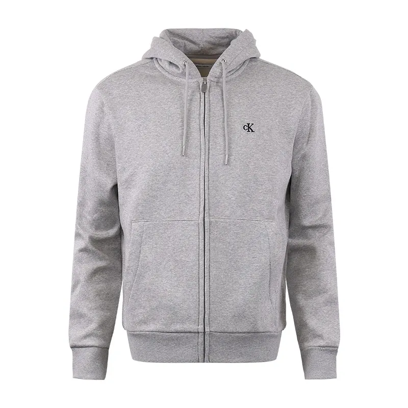Calvin Klein Sweatshirts Men's Hooded Moderate Cardigan