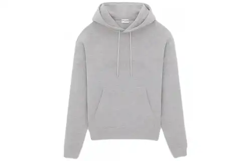 SAINT LAURENT Logo Embroidered Hoodie