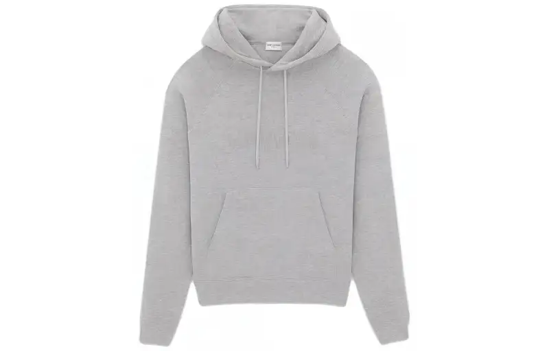 SAINT LAURENT Logo Embroidered Hoodie