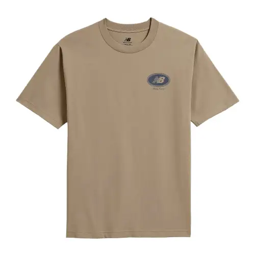 New Balance T Shirt Men's Beige Yellow