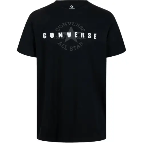 Converse T Shirts Men's Black Crew Neck