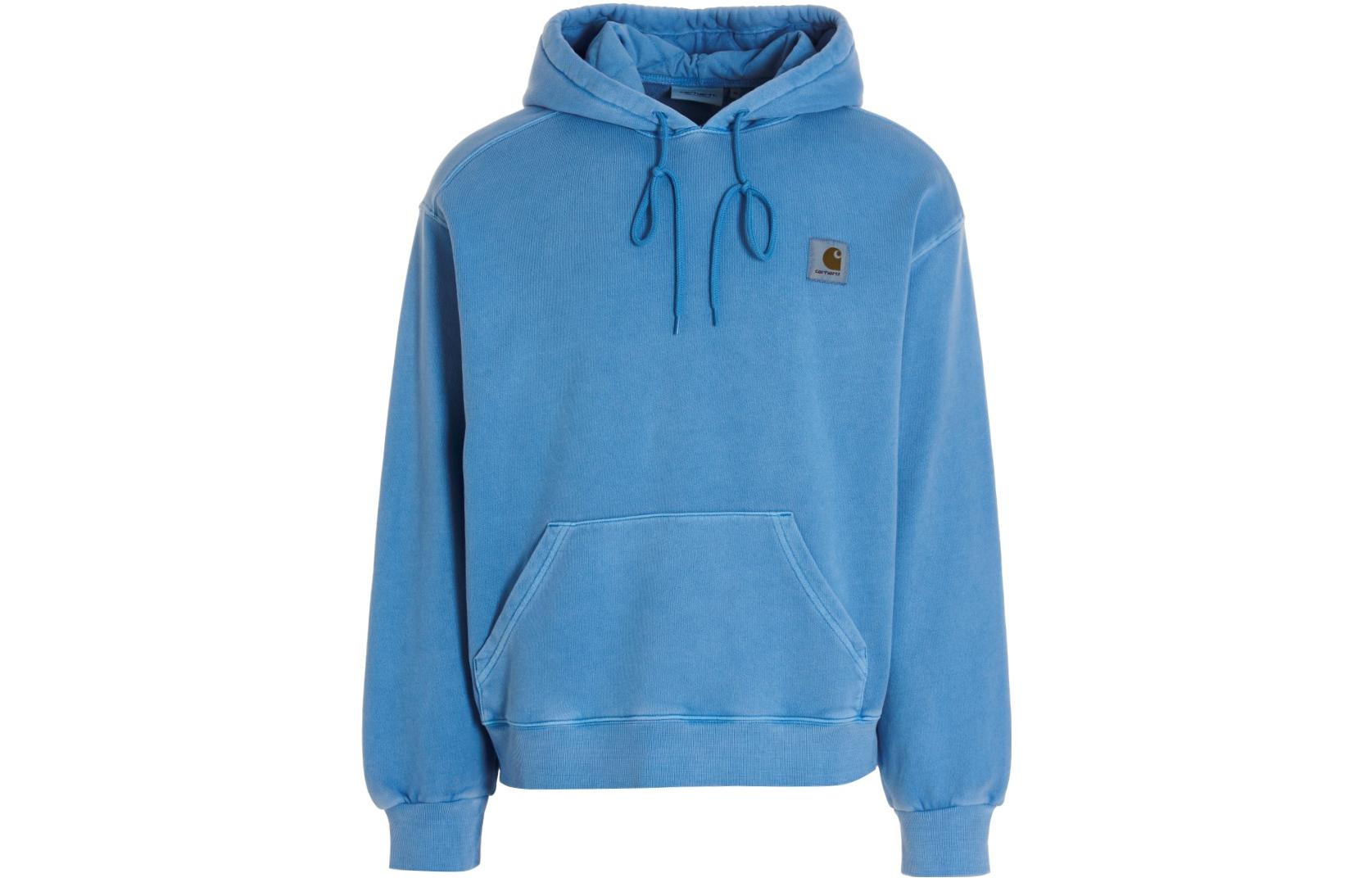 Carhartt WIP Sweatshirts Men's Blue Hooded Moderate Regular