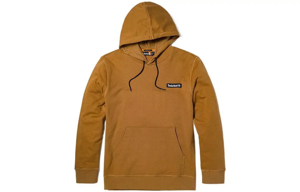 Timberland Sweatshirts Unisex Wheat Hooded Moderate Regular