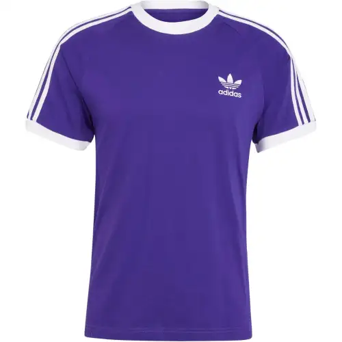 Adidas Originals ADICOLOR CLASSICS 3 STRIPES T Shirt Men's Collegiate Purple