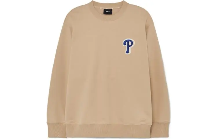 MLB Monogram Sweatshirt Unisex Light Sand Brown