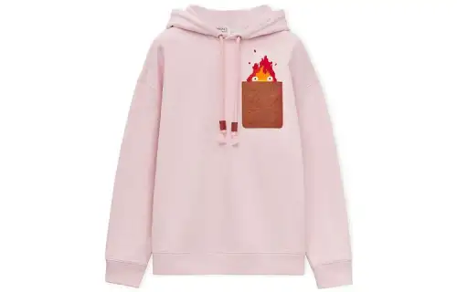 LOEWE X Howl's Moving Castle Sweatshirt Unisex Pink