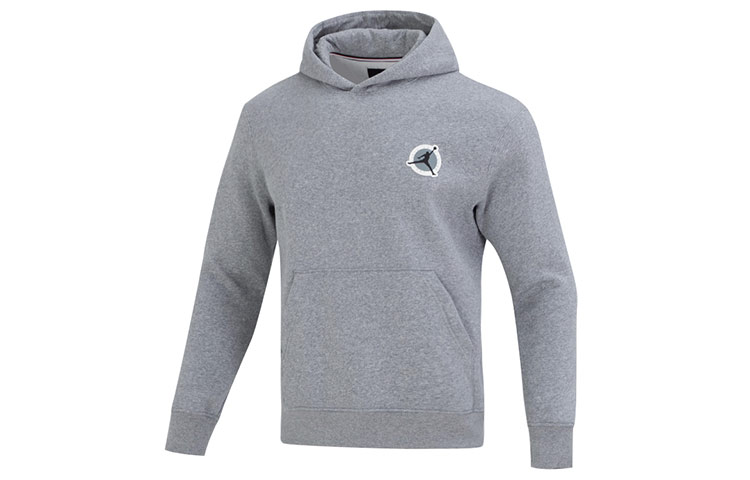 Мужское худи Jordan Logo (серое)