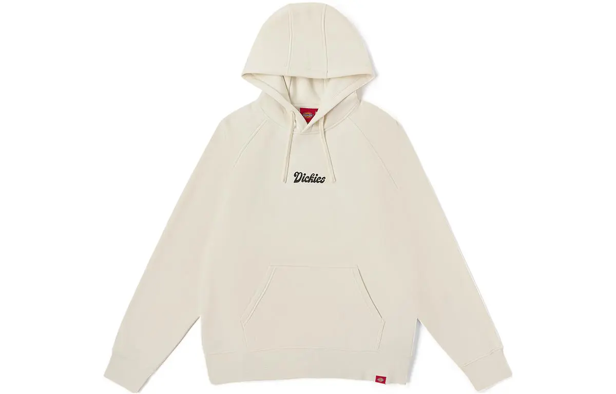 Dickies Letter Print Pullover Hooded Fleece-Lined Sweatshirt Men's