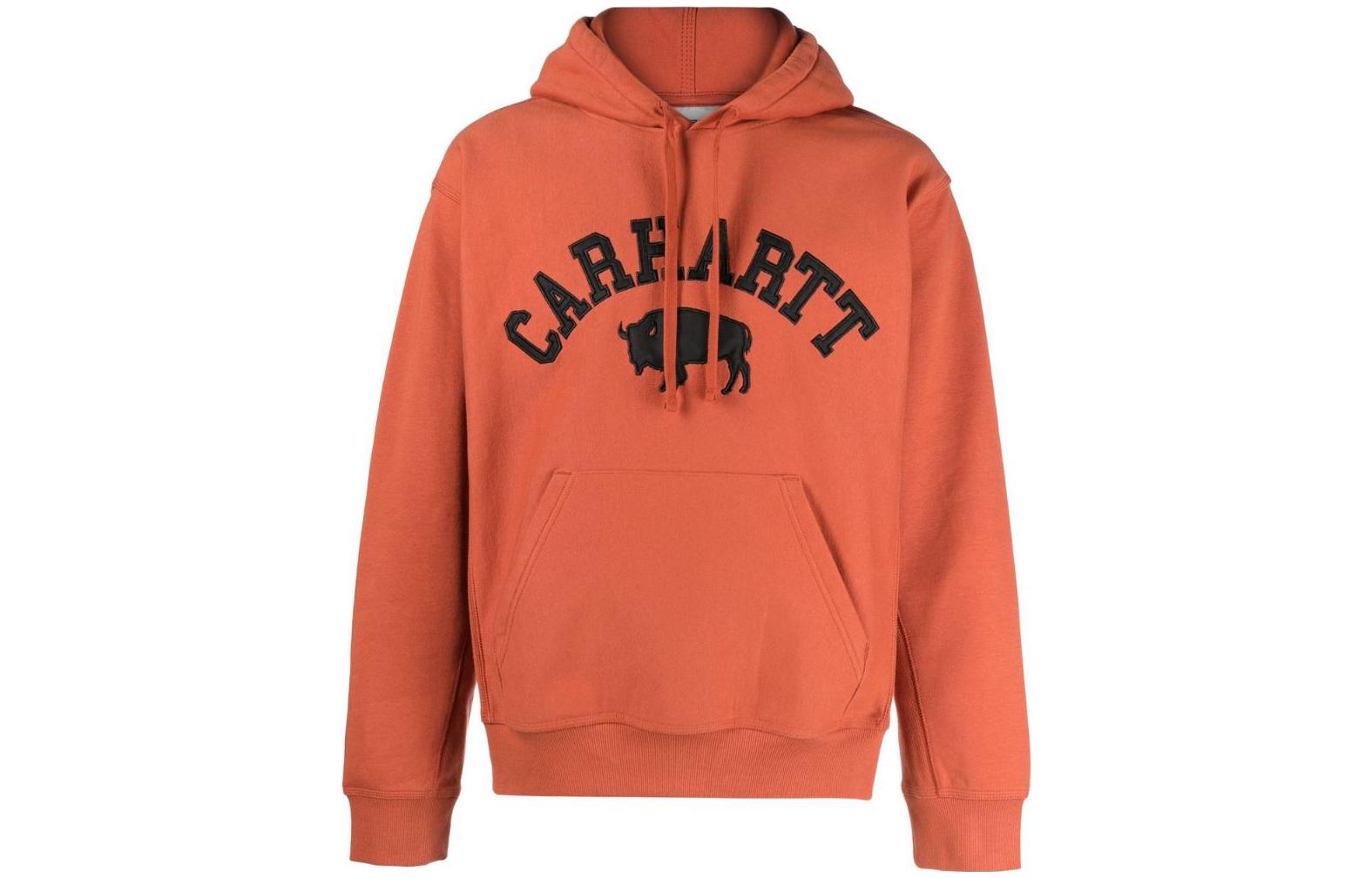 Мужское худи Carhartt WIP (оранжевое)