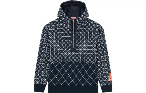 KENZO Stitch Detailed Hoodie