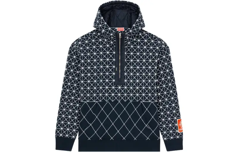 KENZO Stitch Detailed Hoodie