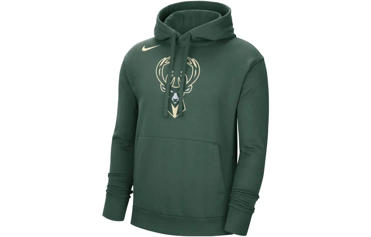 Nike Milwaukee Bucks Club Men's Nike Nba Pullover Hoodie