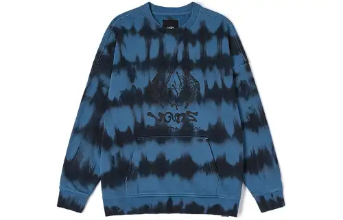 Vans Sweatshirt Unisex Blue Tie Dye