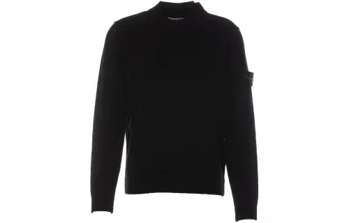 STONE ISLAND Compass-Patch Knitted Jumper