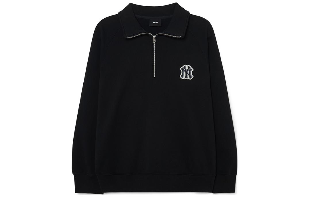 Свитшот MLB New York Yankees Polo Sweatshirt (черный)