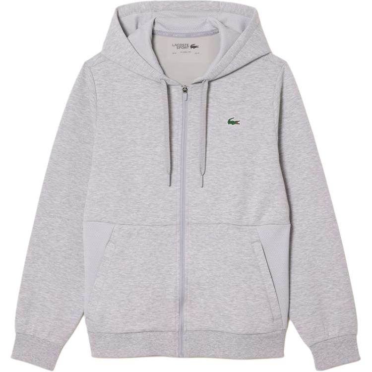 Мужское худи LACOSTE (серое)