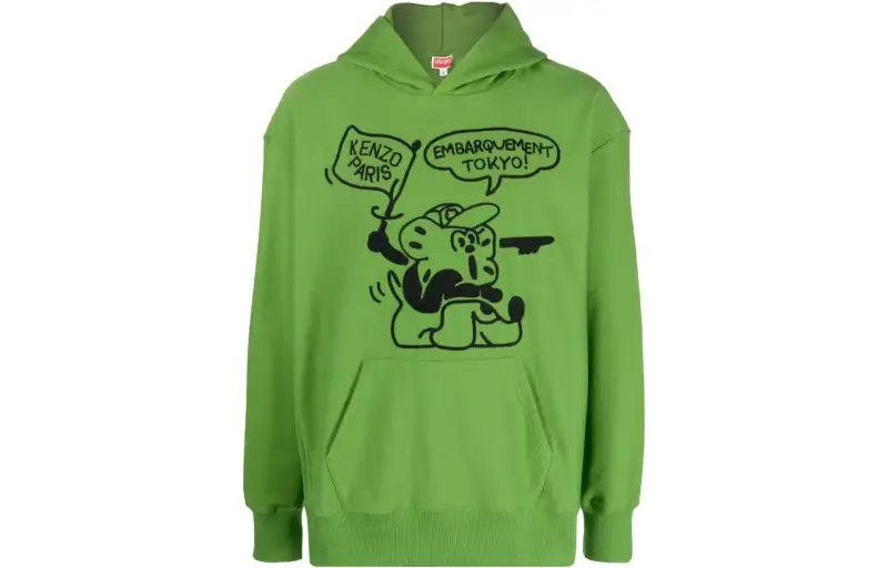 KENZO Boke Boy Travels Oversize Hoodie